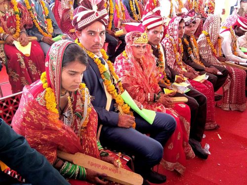 India: Disguises as a man and marries two girls to get the dowry